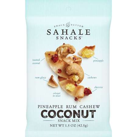 Sahale Snacks Sahale 1.5 oz. Pineapple Rum Coconut Snack Mix, PK42 9386900078
